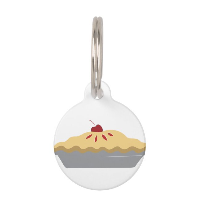 Cherry Pie Pet Tag (Front)