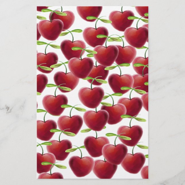 Cherry Pie Stationery (Front)