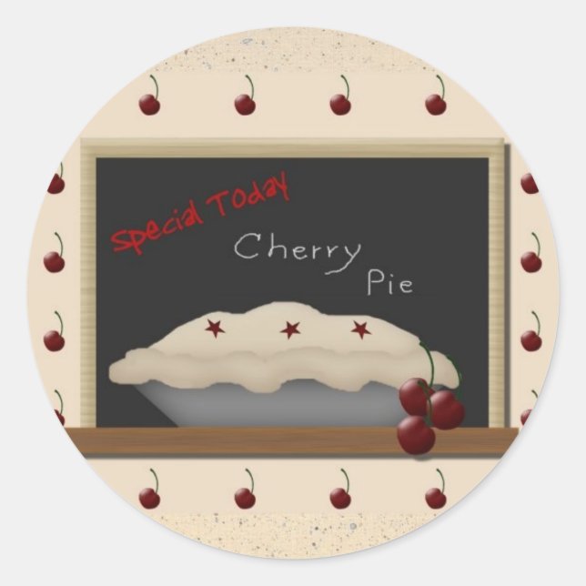 Cherry Pie Sticker (Front)