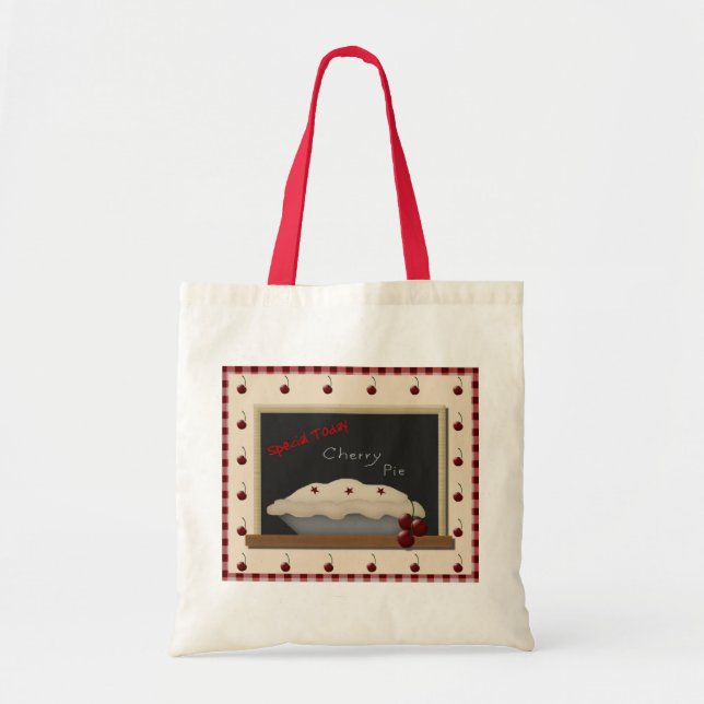 Cherry Pie Tote Bag (Front)