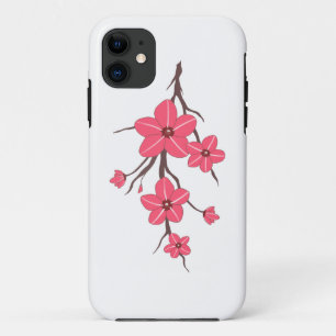 Cherry pink flowers pattern ! Case-Mate iPhone case