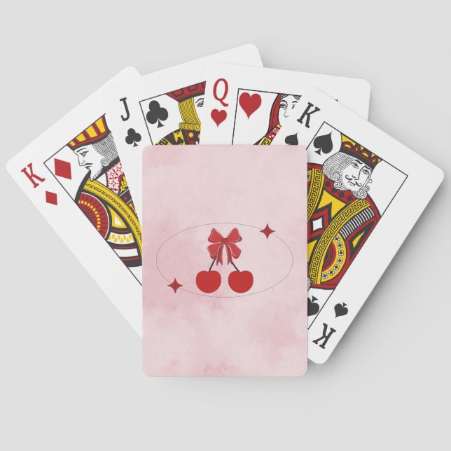 Cherry Playing Cards (Back)