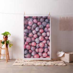 Cherry plum background fabric