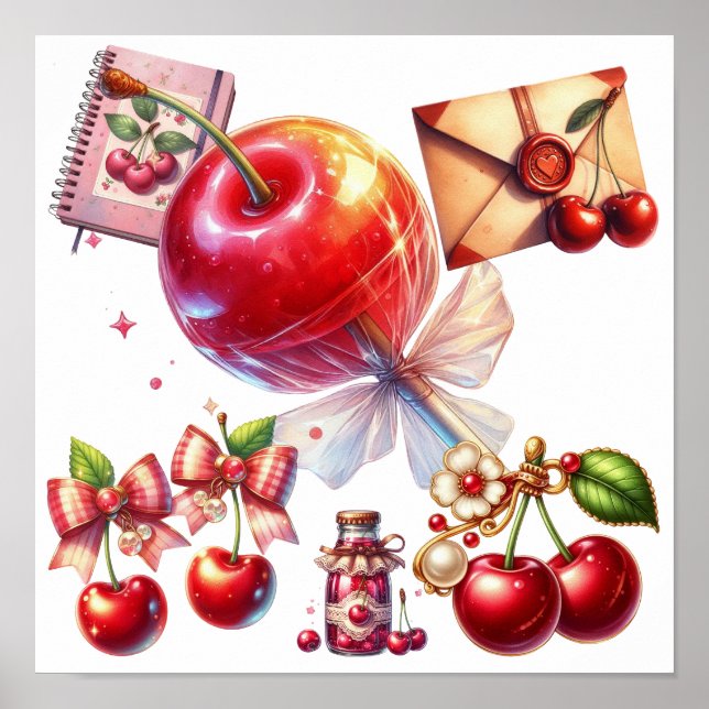 Cherry Pop Poster (Front)