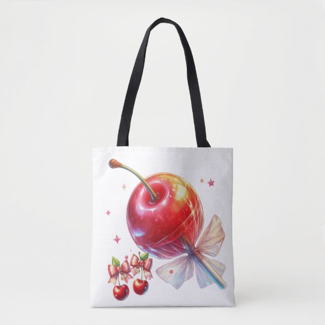 Cherry Pop Tote Bag (Front)
