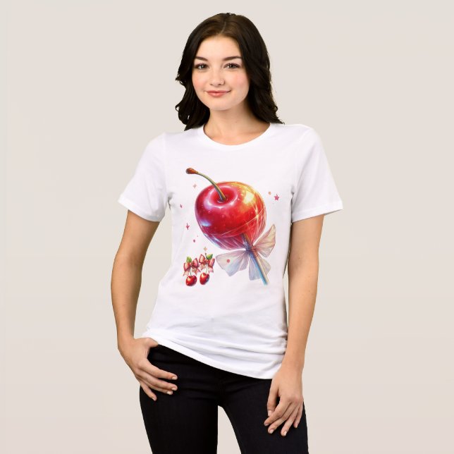 Cherry Pop Tri-Blend Shirt (Front Full)