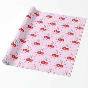 Cherry Pop Wrapping Paper