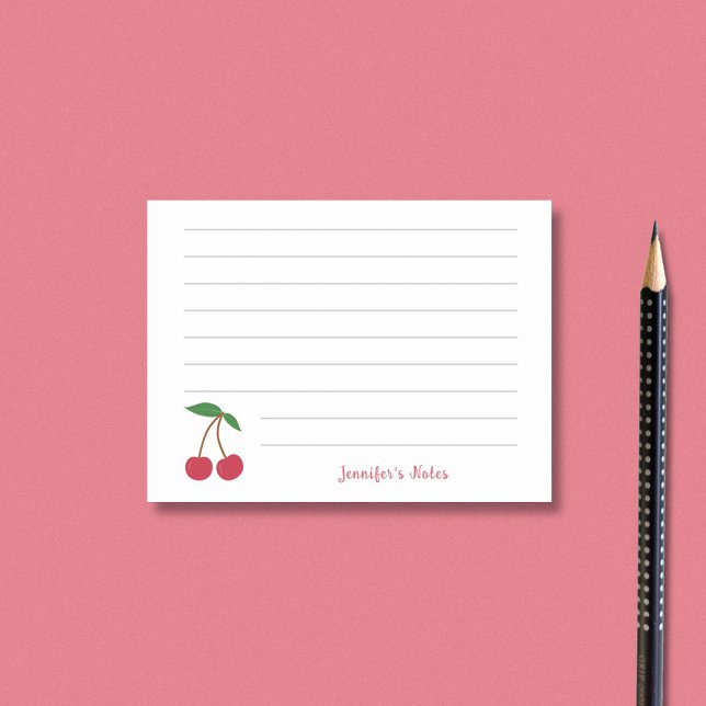Cherry Post-it Notes (Cherry Post-it Notes)