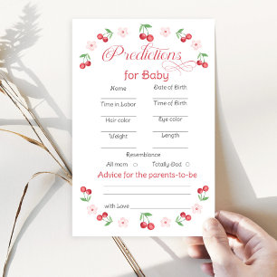 Cherry Predictions for baby and Advice for parents