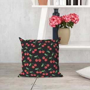 Cherry Print Pattern Cushion