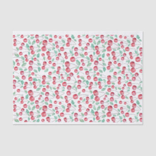 Cherry Print Tissue Paper