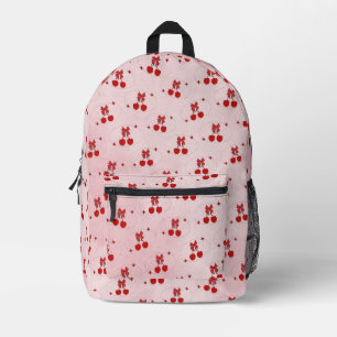 Cherry Printed Backpack