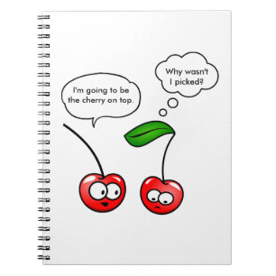 Cherry Puns Spiral Notebook