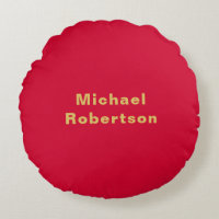 Cherry Red Gold Colours Professional Trendy Modern