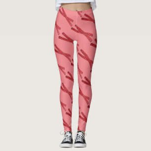 Cherry Red Liquorice Whips Liquorice Twist Candy Leggings