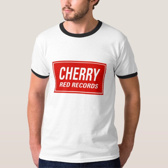 Cherry Red Logo (mens) T-Shirt (Front)