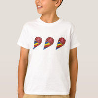 Cherry Red Sno Cone Snocone Frozen Summer Treats T