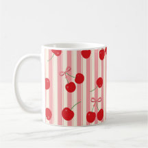 Cherry Ribbon Stripe