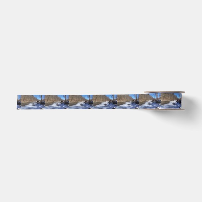Cherry River Nicholas County Satin Ribbon (Front)