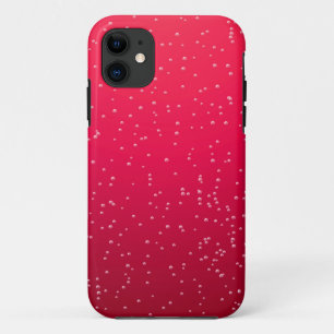 Cherry Soda with Tiny Bubbles Background Art Case-Mate iPhone Case