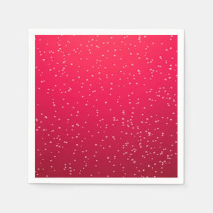 Cherry Soda with Tiny Bubbles Background Art Napkin