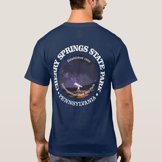 Cherry Springs SP T-Shirt (Back)
