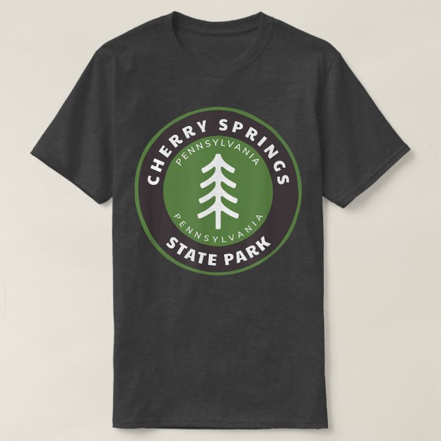 Cherry Springs State Park Pennsylvania PA Vacation T-Shirt (Design Front)
