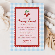 Cherry Sweet Baby Shower 