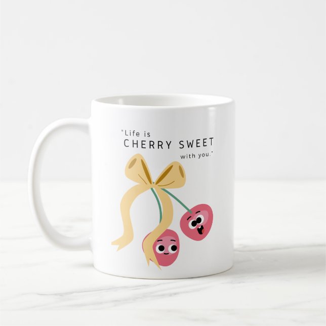 CHERRY SWEET COFFEE MUG (Left)