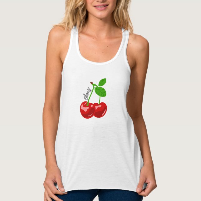 Cherry sweet singlet (Front)