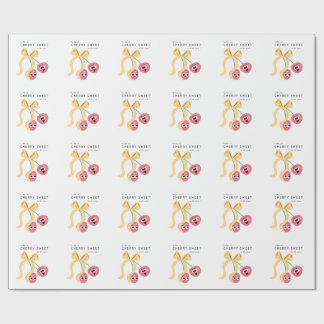 CHERRY SWEET WRAPPING PAPER