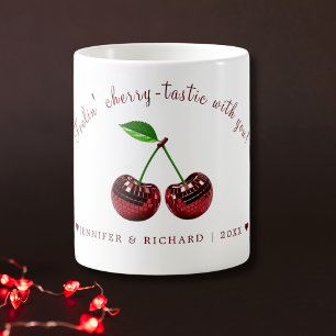 Cherry-Tastic Valentine's Day Mug
