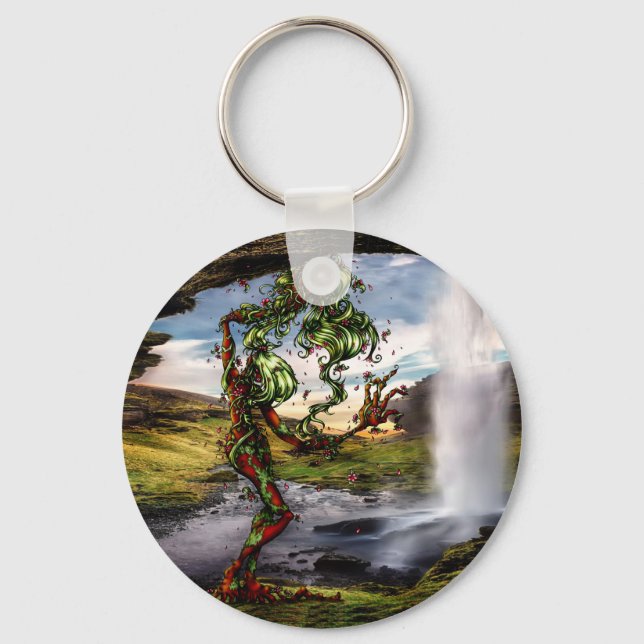 Cherry Time Keychain (Front)