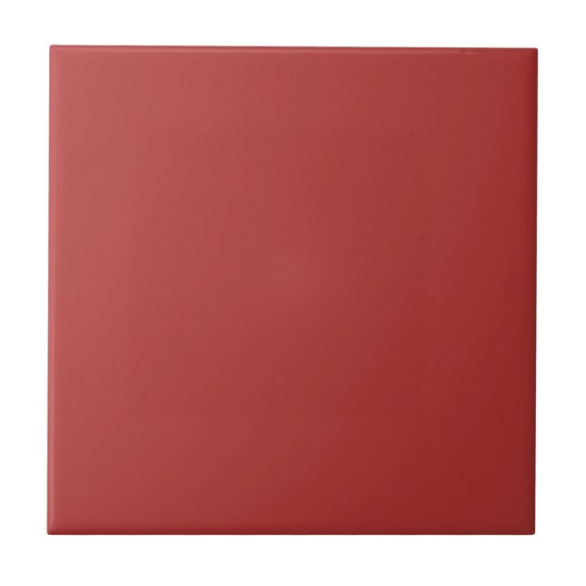 Cherry Tomato Red Square Kitchen and Bathroom Tile (Front)