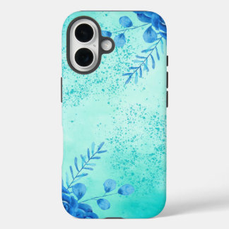 Cherry watercolor flowers | iPhone 16 case