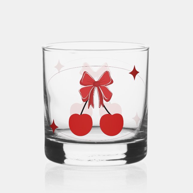 Cherry Whiskey Glass (Front)