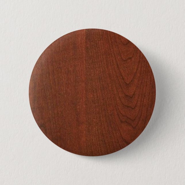 CHERRY WOOD CHERRYWOOD LOOK COLLECTION 6 CM ROUND BADGE (Front)