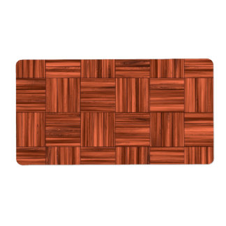 Cherry Wood Parquet Floor Pattern
