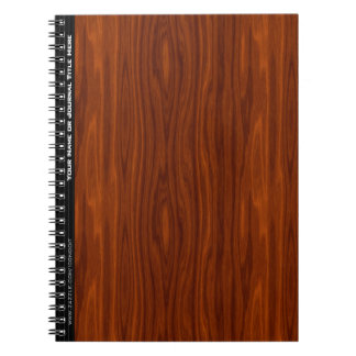 Cherry Wood (Personalised) Spiral Notebook