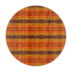 Cherry Wood Watercolor Art Cutting Board