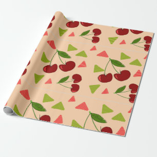 cherry Wrapping Paper