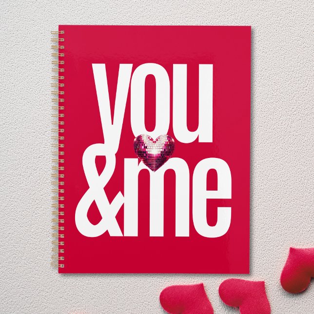 Cherry You & Me Personalised Pink Planner (Cherry You & Me Personalized Pink Planner)