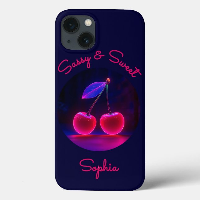 Cherrylicious Sassy – Sweet & Bold Case-Mate iPhone Case (Back)