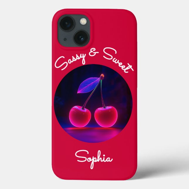 Cherrylicious Sassy – Sweet & Bold Case-Mate iPhone Case (Back)