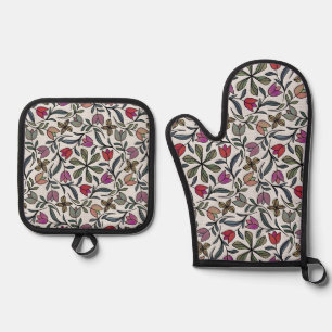 Cherrypetal Plover Oven Mitt & Pot Holder Set