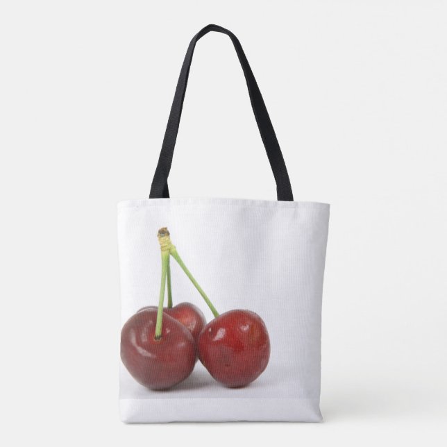 Cherrys- Canvas Tote Bag (Back)