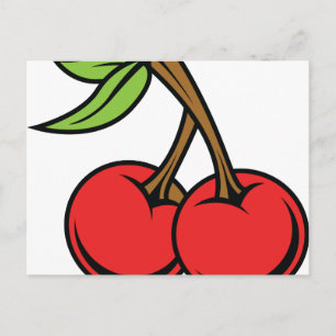 cherrys postcard