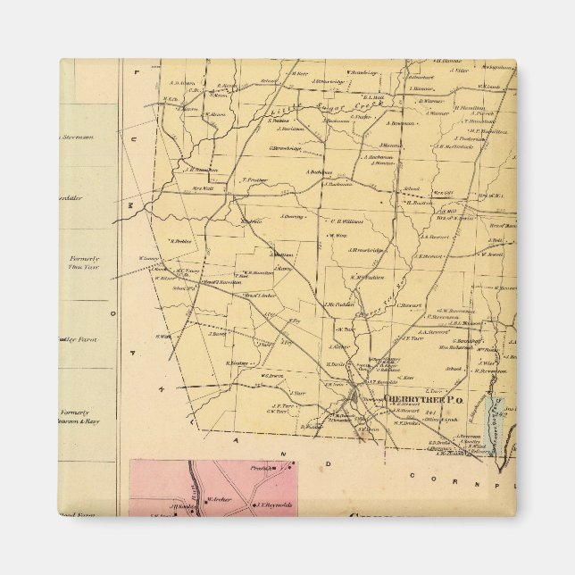 Cherrytree Township Magnet (Front)