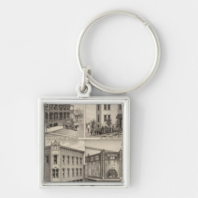 Cherryvale, Kansas Key Ring (Front)