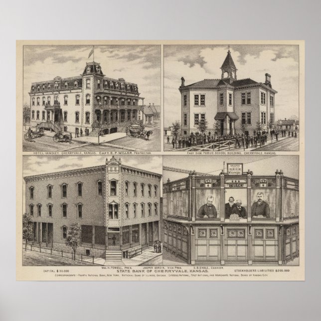 Cherryvale, Kansas Poster (Front)